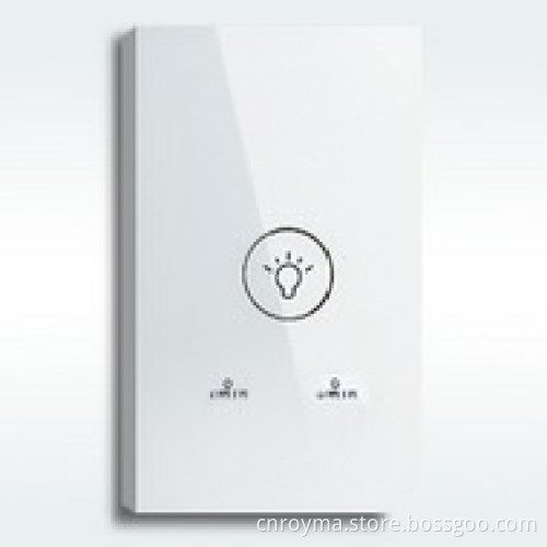 Modern home touch screen timer switch, touch switch& timer switch with LED indicator,USA standard, CE approval